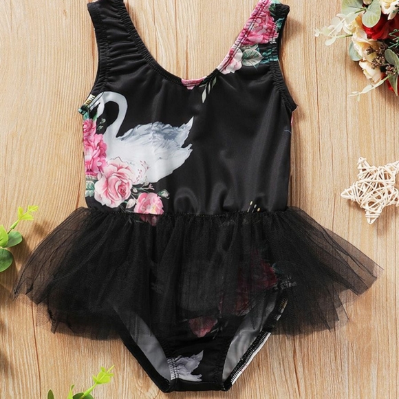 Girls One Piece Swimsuit - Picture 3 of 6